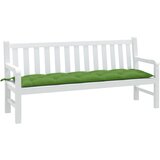 Jastuk za vrtnu klupu prošarano zeleni 180x50x7 cm od tkanine | shoptok.hr
