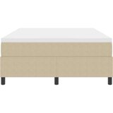 Box Spring Krevet s madracem svijetlozeleno sivo 140x200 cm kordna tkanina | shoptok.hr
