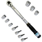 Bass Polska Momentni ključ 3/8", 20 - 110 Nm + nasadni nastavki, (22113531) Cene