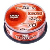  DVD-R TITANUM 4,7 GB X8, CAKE BOX 25 kom, 1070 Cijene