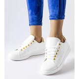 Gemre White sneakers with yellow accents Bushnell | Shoptok.si