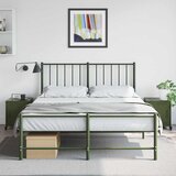  Noćni ormarići 2 kom maslinastozeleni 36x39x43,5 cm čelični | shoptok.hr