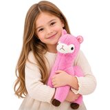  Plišana igračka Alpaka Lama Plišana igračka Mekano krzno Roza 38 cm | shoptok.hr