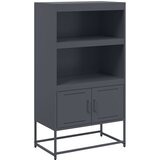 vidaXL Visoka omara antracit 68,5x38,5x123,5 cm jeklo, (21274466) Cene