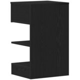  Noćni ormar Crni hrast 40 x 35 x 65 cm Konstruirano drvo | shoptok.hr