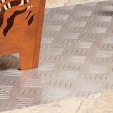  Stepenica Pravokutni 4 pcs Srebrno 80 x 40 cm Aluminij | shoptok.hr