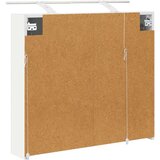  Kopalniška ogledalna omara z LED lučmi Bela 80 x 14.5 x 70 cm, (5000233102) | Shoptok.si