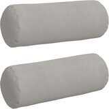  Valjkasti jastučići 2 pcs Svijetlo siva Ø 25 x 70 cm | Eponuda.com