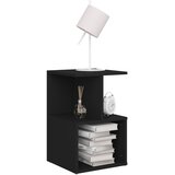  Noćni ormarići 2 kom crni 35 x 35 x 55 cm konstruirano drvo | shoptok.hr