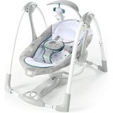 Kids II ljuljaška za bebe convertme Swing-2-Seat nash, 0-9kg