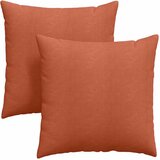  Jastučići za sofu 2 pcs Crvena narančasta 80 x 80 cm | shoptok.hr