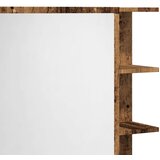  Kupaonski ormarić s ogledalom staro drvo 62,5x20,5x64 cm | shoptok.hr