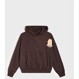 Sinsay Hoodie majica s printom kapibare Slike