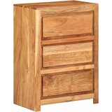  Ladičar 55 x 33 x 75 cm od masivnog bagremovog drva | Eponuda.com