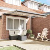 vidaXL Bež avtomatska retraktibilna tenda 350x250 cm, Zamenjava tkanine za tenda 3.5x2.5 m okvir bež | Shoptok.si