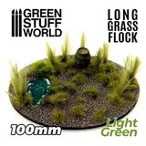 Green Stuff World long grass flock 100mm - color light green Cene