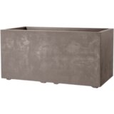 DEROMA Korito za rastline "Millenium" 79 cm z zbiralnikom vode - Brownstone - Sandstone | Shoptok.si