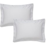 Bianca set od 2 sive jastučnice od pamučnog satena Oxford, 50 x 75 cm Cijene
