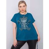 Fashion Hunters Excessive sea blouse with pebbles | shoptok.hr