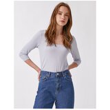 Koton Ribbed T-Shirt Long Sleeve | Shoptok.si