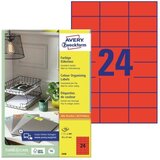  Etikete zweckform 3448 rdeče 70x37 ZWECKFORM Cene