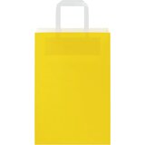  Papirnate vrećice 250 kom s ručkama žute 21x11x31 cm | shoptok.hr