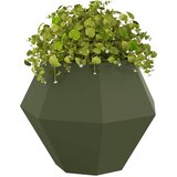  Sadilica Maslinasto zelena 75 x 75 x 60 cm Čelik | shoptok.hr