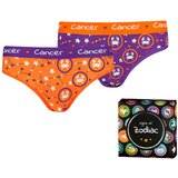 Frogies Women's gaćice Zodiac Rak 2P Gift box Cijene