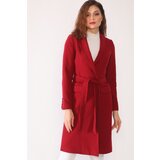 Dewberry Z6628 LADIES' COAT-BURGUNDY | Shoptok.si
