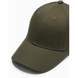Ombre Men's baseball cap with visor and decorative embroidery - khaki | Eponuda.ba