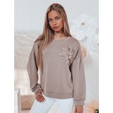 DStreet Bluza damska one size oversize FLORINE mokka Cene