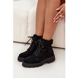 Boto Insulated Trapper Boots Women's Laced Black Lyrinne | Shoptok.si