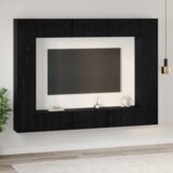  Komplet TV omaric 10 pcs Črni hrast Srednja 30.5 x 30 x 90 cm | Shoptok.si