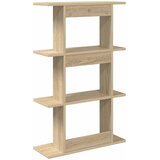  Polica na zidu Zidna montaža Smeđa 56 x 20 x 90 cm | shoptok.hr