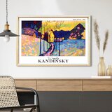 WALLXPERT 4262AHSKANDINSKY-023 Višenamenska Dekorativna Slika u Ram | Eponuda.com