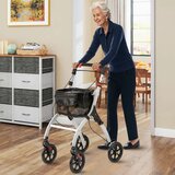 Izdelki za telo Pripomoček za hojo, rolator s 5-smerno nastavljivo višino in zavorami | Shoptok.si