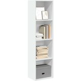 vidaXL Knjižna omara bela 40x30x152 cm inženirski les | Shoptok.si