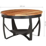  Stolić za kavu Ø 68 x 43 cm od masivnog bagremovog drva | shoptok.hr