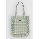 Blue Tomato Ruffle Tote Bag sage gingham | shoptok.hr