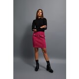 Marisse Pink Tweed Skirt | shoptok.hr