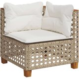 vidaXL 7-dijelni set vrtnih sofa od poliratana s jastucima bež | shoptok.hr