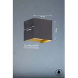 Fischer & Honsel LED stenska zunanja svetilka (višina 10 cm) Thore – | Shoptok.si