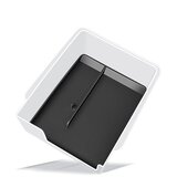 INF organizator za sredinsko konzolo za tesla model 3/Y - napol zavita silikonska podloga & prozorna škatla - siva black model 3, (21732243) | Shoptok.si