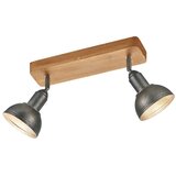 Trio Leuchten Tamno sivi/u prirodnoj boji reflektor 11x33 cm Delhi – | shoptok.hr