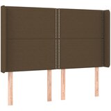  box spring s madracem LED tamnosmeđi 140x200 cm tkanina | shoptok.hr