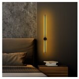 Opviq Črna LED stenska svetilka ø 7 cm Sword – Cene