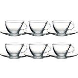 PASABAHCE set skodelica za čaj s podstavkom Penguen 215ml, 6 | Shoptok.si