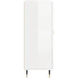  Komoda sjajna bijela 69,5x34x90 cm od konstruiranog drva | shoptok.hr