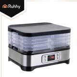 Ruhhy dehidrator za voće, povrće i gljive, 5 pladnjeva, 10 l, LCD Slike