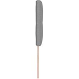  LED glava kreveta s LED trakama Svijetlo siva 200 cm tkanina | shoptok.hr